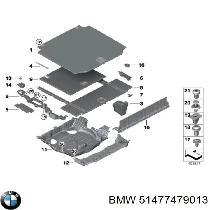  BMW 51477479013 ціна, від 11.40 USD