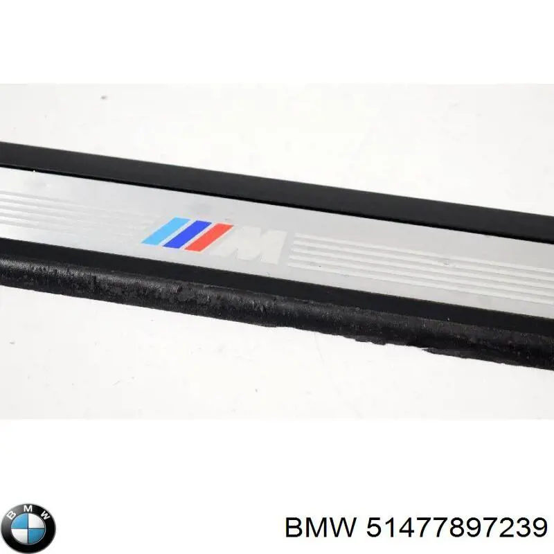 Накладка зовнішня (молдинг) порога, передня ліва BMW 51477898821 ціна, від 22.57 USD