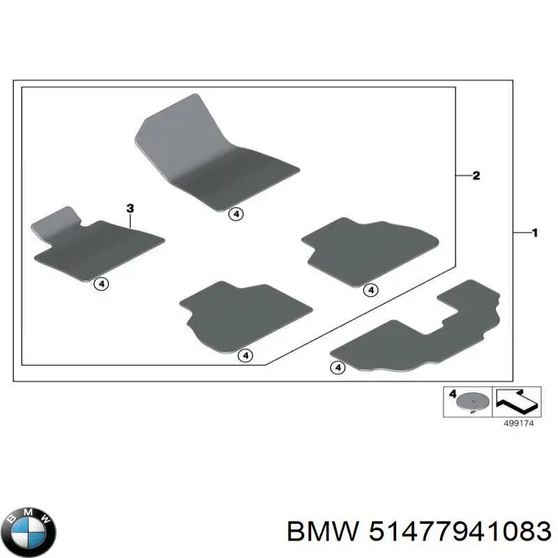 Купити 51477941083 BMW 