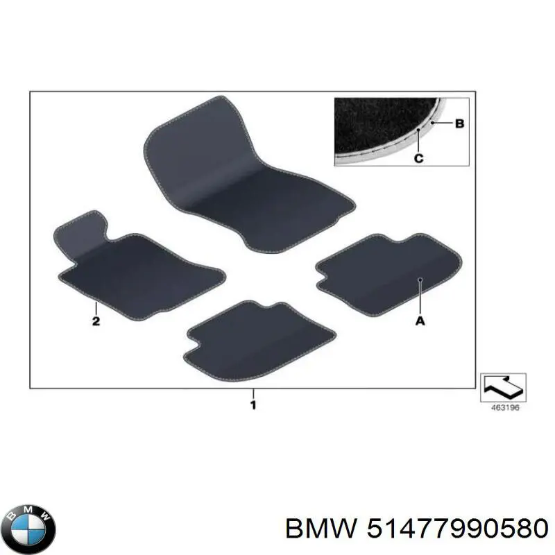 51477990580 BMW 
