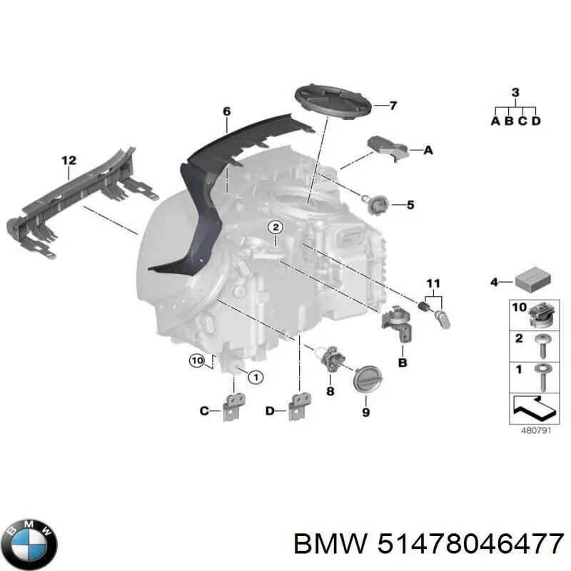 51478046477 BMW 
