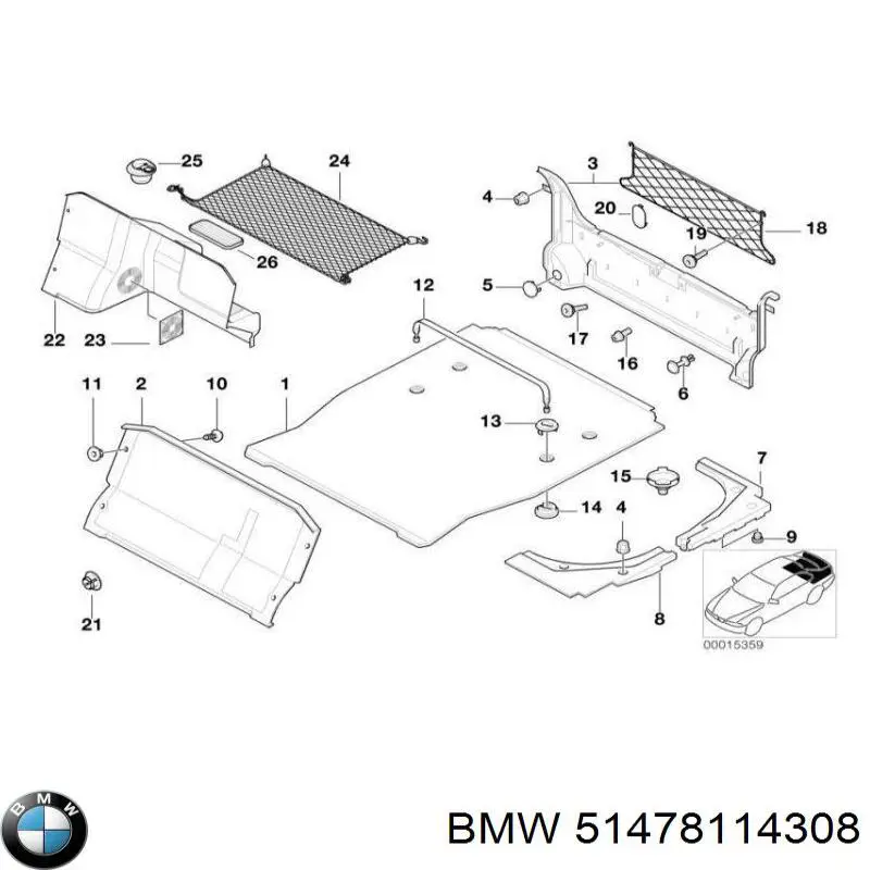 51478114308 BMW 