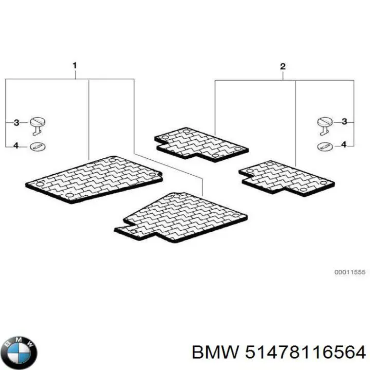 Реле управління BMW 51478116564 ціна, від 4.58 USD