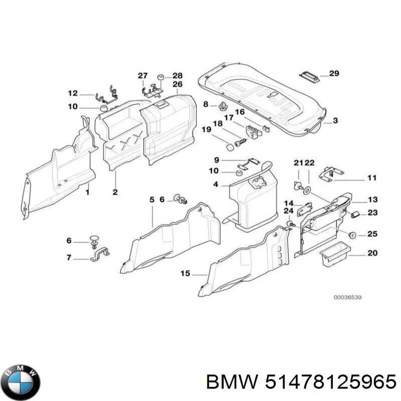  BMW 51478125965 ціна, від 9.97 USD