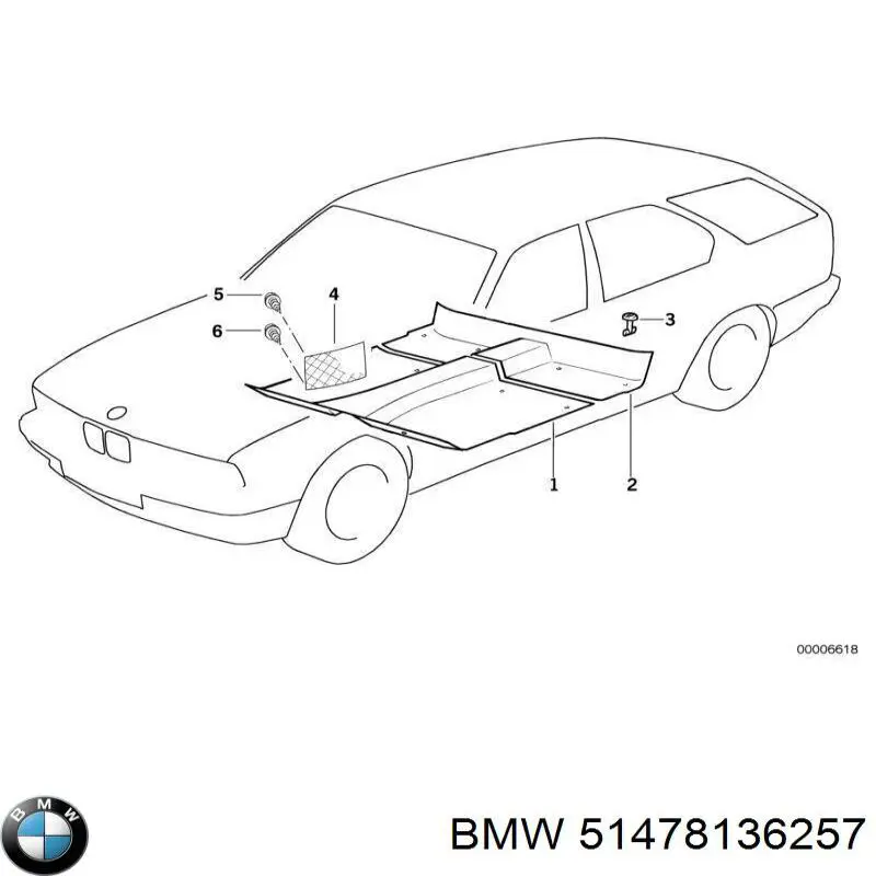  BMW 51478136257 ціна, від 3.83 USD