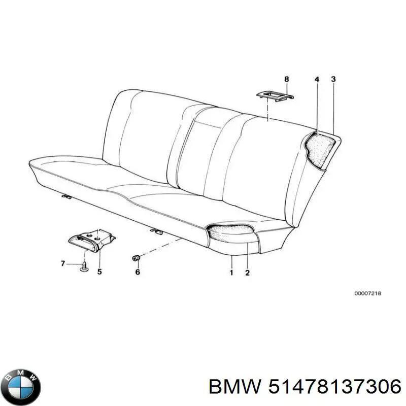  BMW 51478137306 ціна, від 54.07 USD
