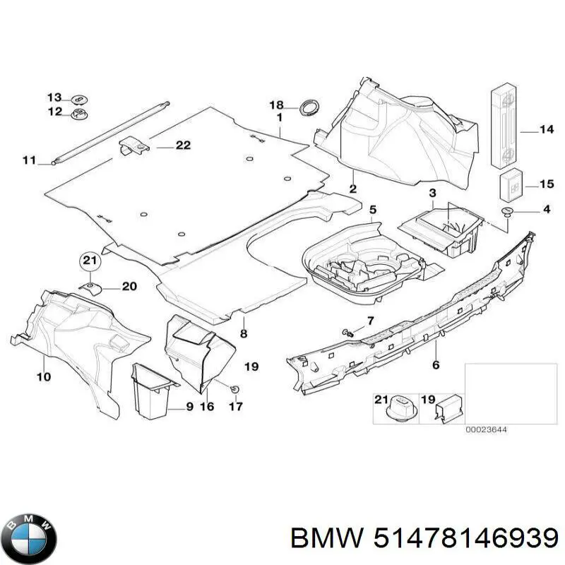  BMW 51478146939 ціна, від 74.95 USD