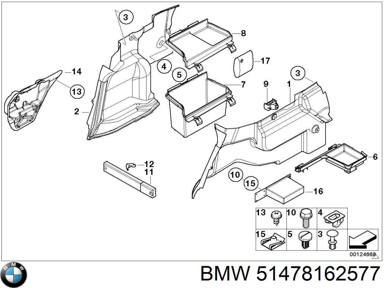  BMW 51478162577 ціна, від 15.20 USD