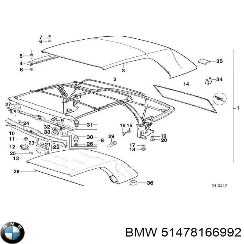 51478166992 BMW