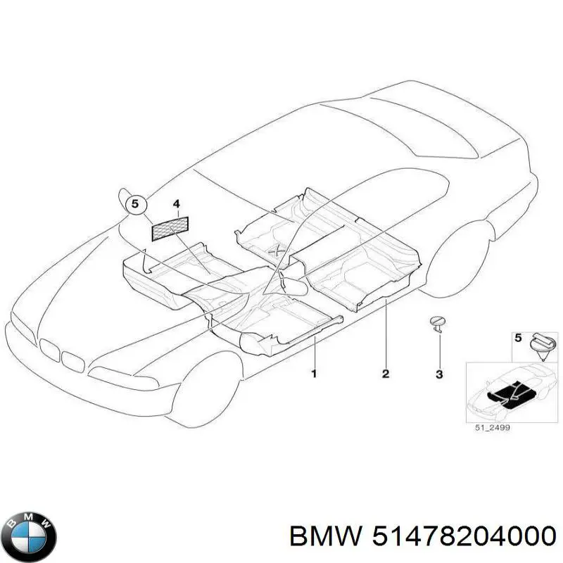  BMW 51478204000 ціна, від 900.16 USD
