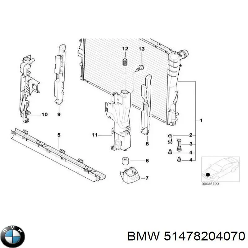  51478204070 BMW