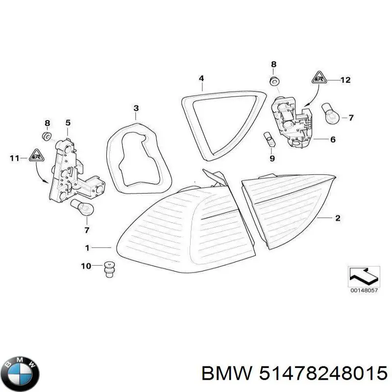  BMW 51478248015 ціна, від 1.41 USD
