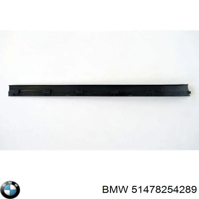 Купити 51478254289 BMW Накладка дверного порогу внутрішня, передня ліва