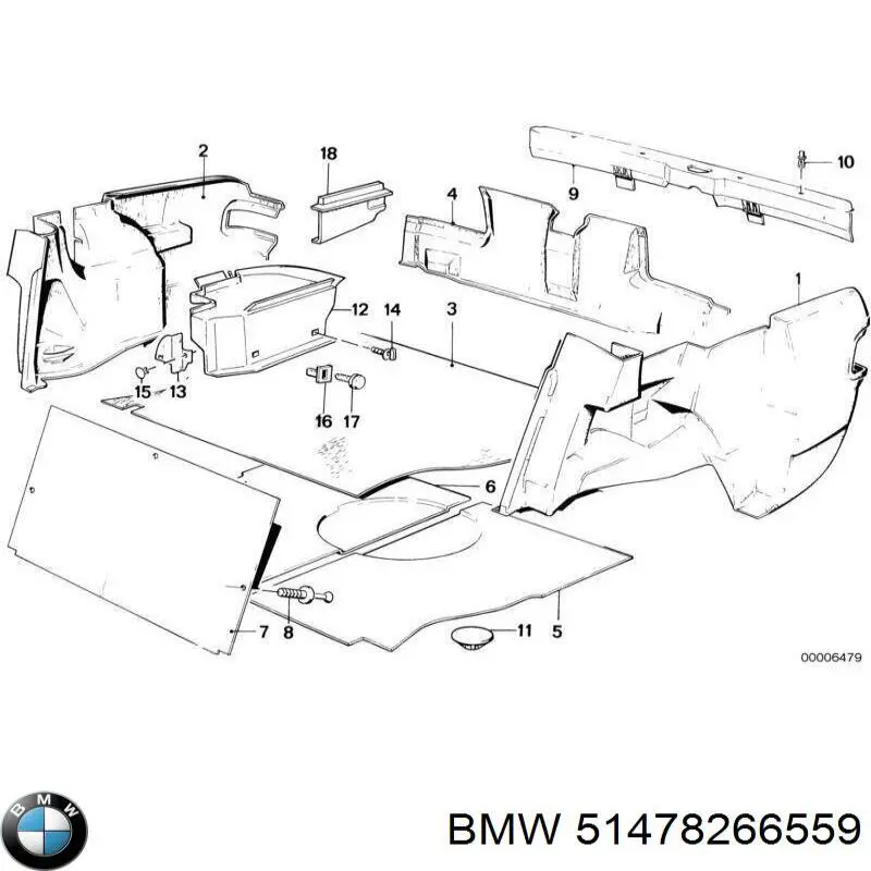 Купити 51478266559 BMW 