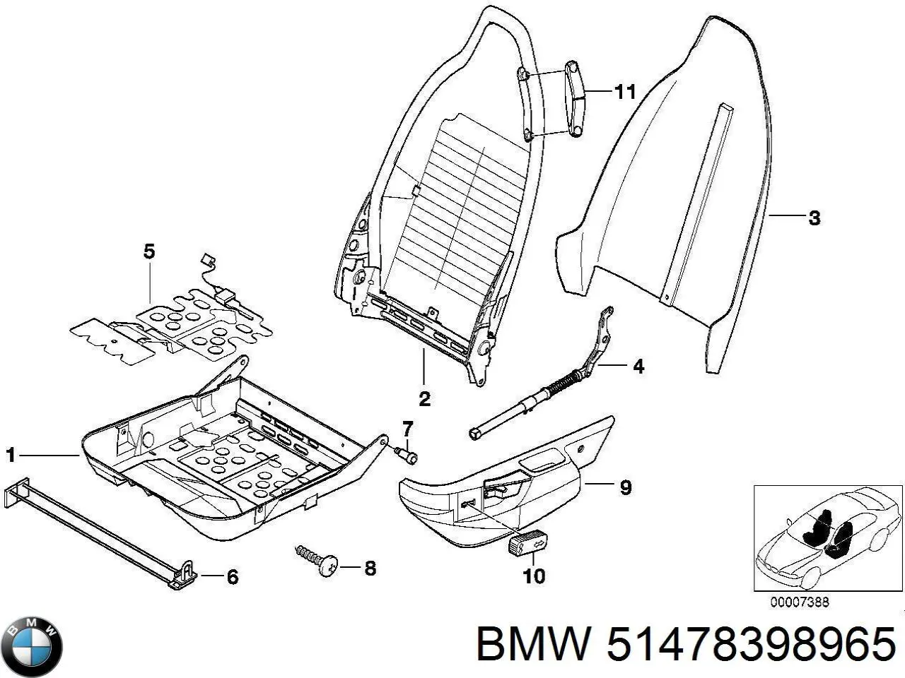 51478398965 BMW 