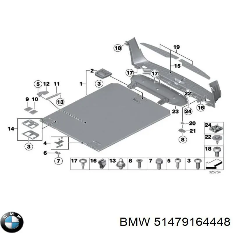 Купити 51479164448 BMW 