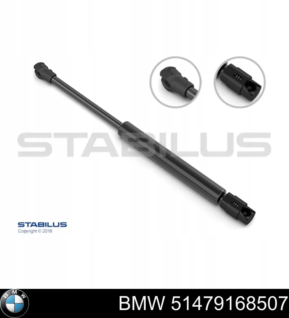 233051 Stabilus Амортизатор полиці багажника