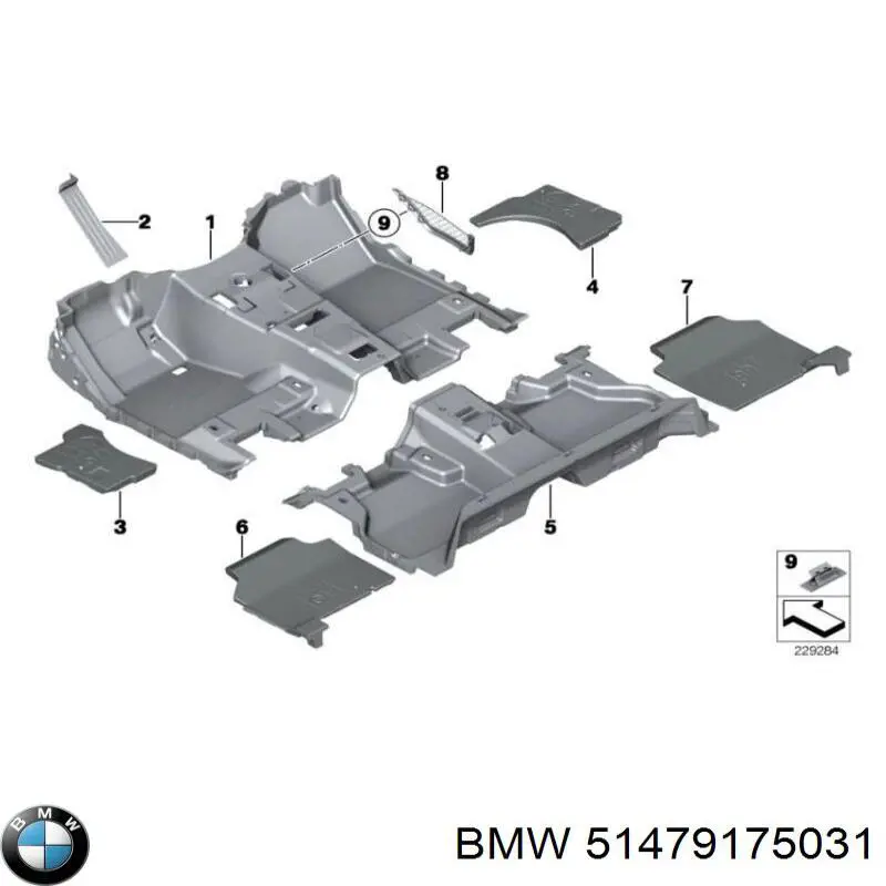 Купити 51479175031 BMW 