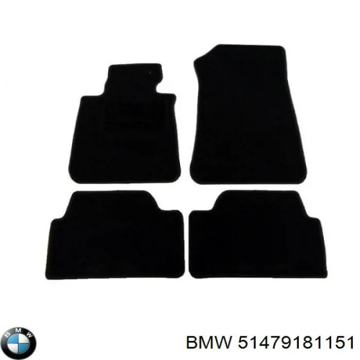 Купити 51477324819 BMW Килимки автомобільні
