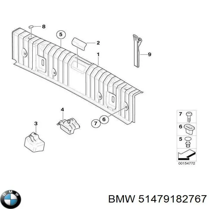 51479182767 BMW Пробка розширювального бачка