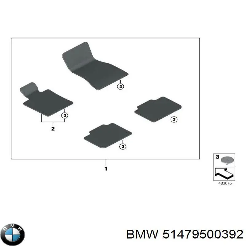 51479500392 BMW 