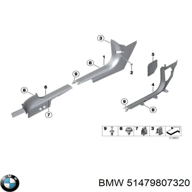 51479807320 BMW 