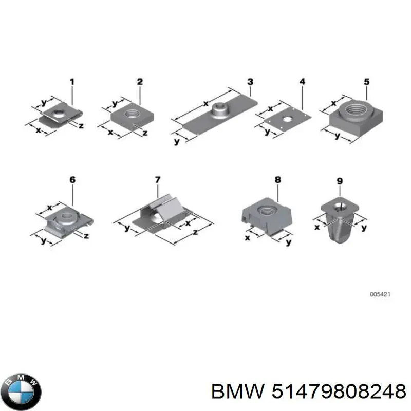  BMW 51479808248 ціна, від 25.89 USD