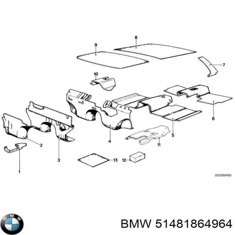 Купити 51487001114 BMW 
