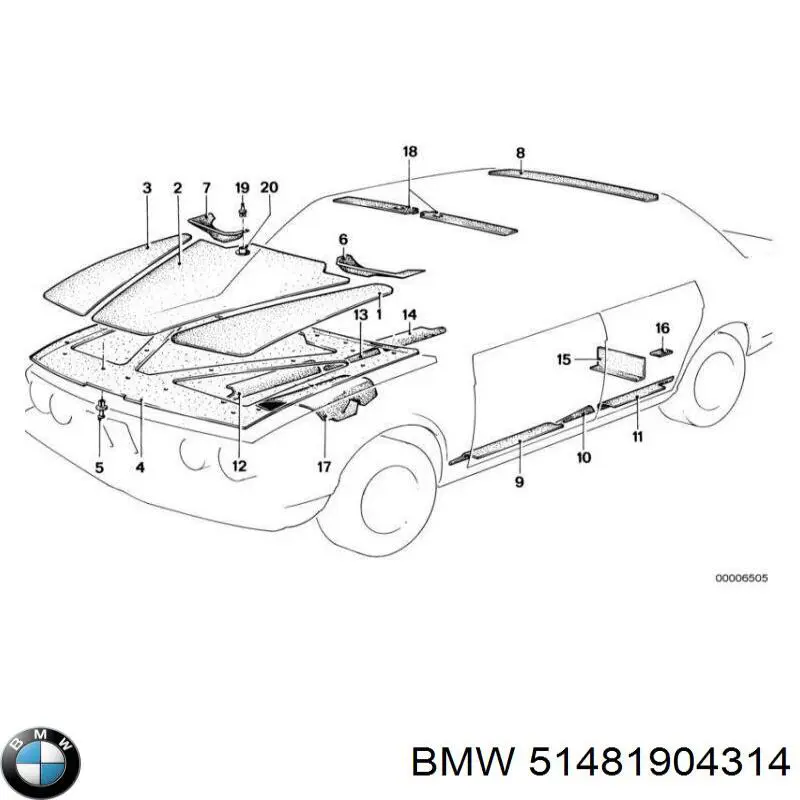 51481904314 BMW 