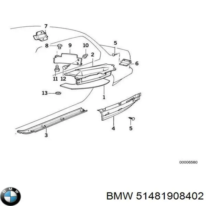  BMW 51481908402 ціна, від 100.64 USD