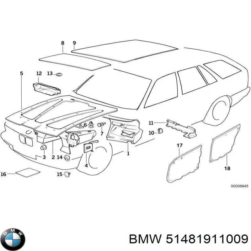 Купити 51481911009 BMW 