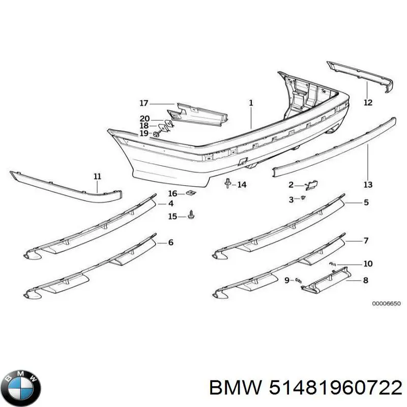 51481960722 BMW 