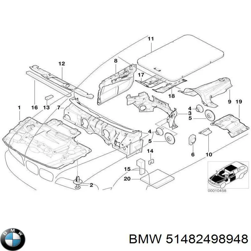 Обшивка капота Signeda PBM25006A ціна, від 49.13 USD