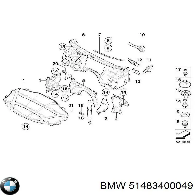  Шумоізоляція капота BMW X3 