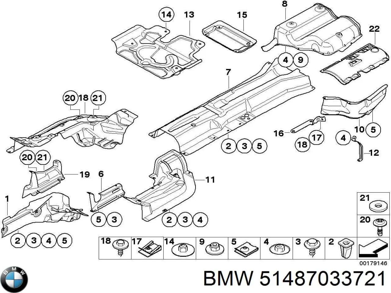 Купити 51487033721 BMW 