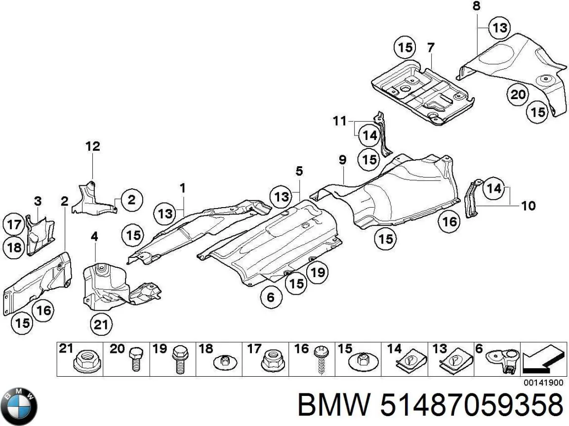  BMW 51487059358 ціна, від 61.49 USD