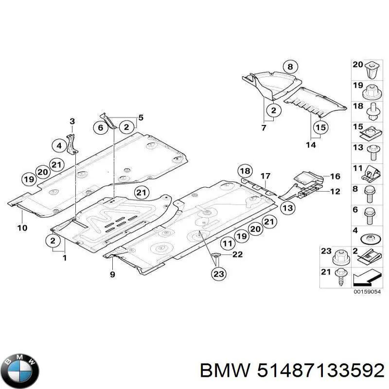  BMW 51487133592 ціна, від 72.95 USD