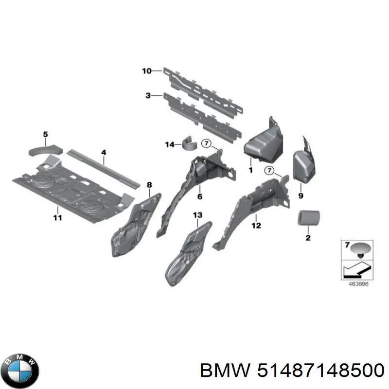 51487148500 BMW 