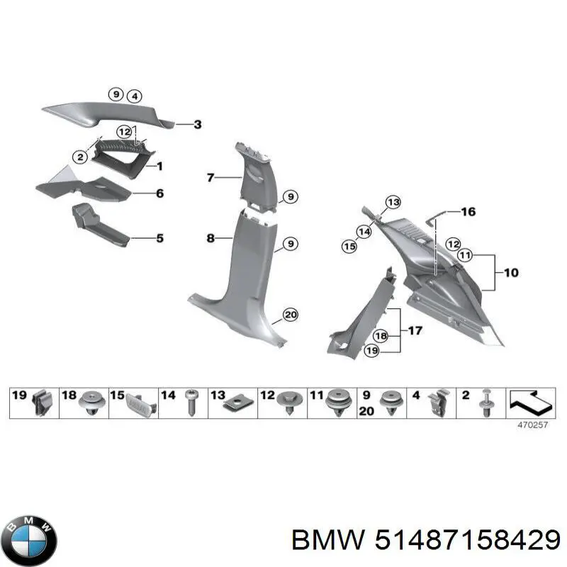  51487158429 BMW