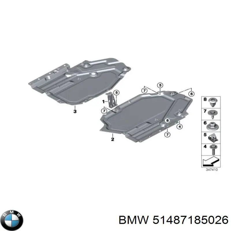  BMW 51487185026 ціна, від 12.67 USD