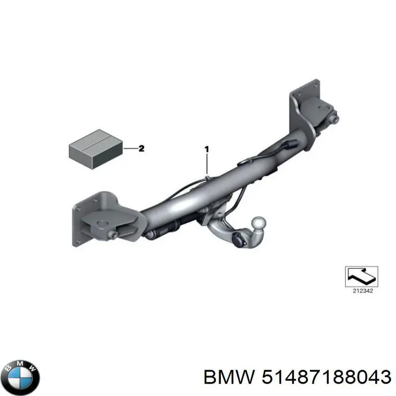  BMW 51487188043 ціна, від 5.70 USD