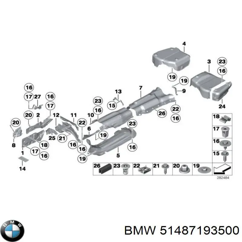  BMW 51487193500 ціна, від 12.67 USD