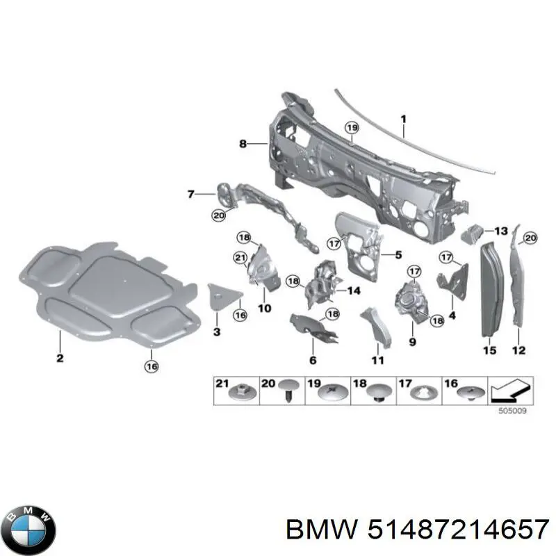  51487214657 BMW