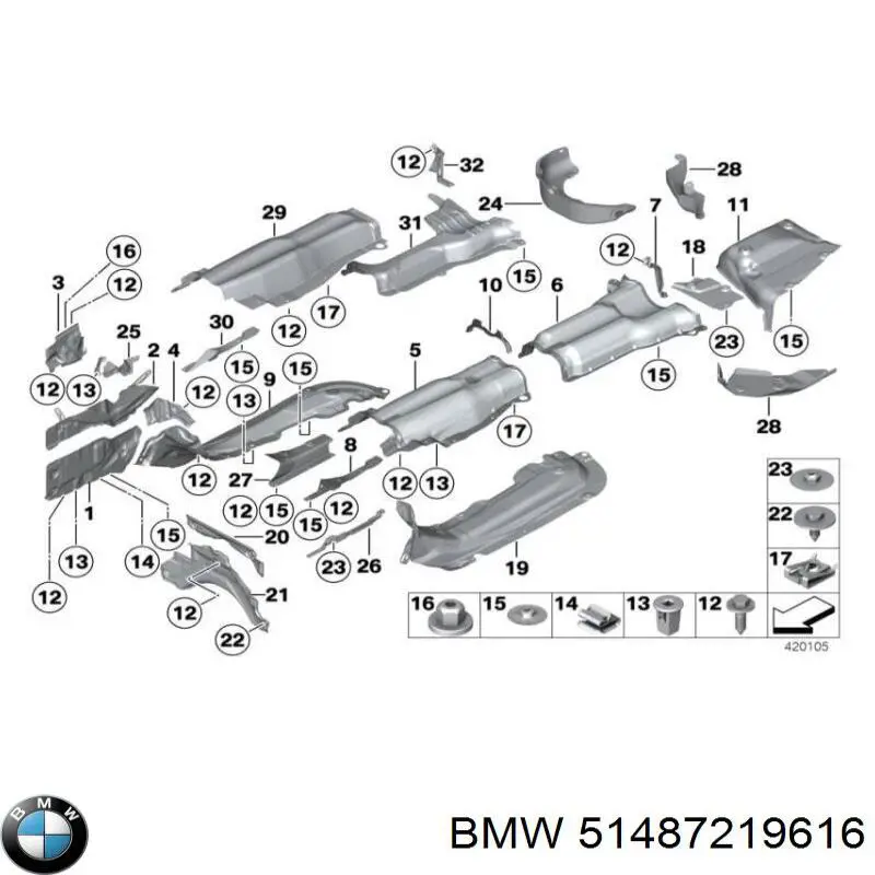  BMW 7219616 ціна, від 6.33 USD