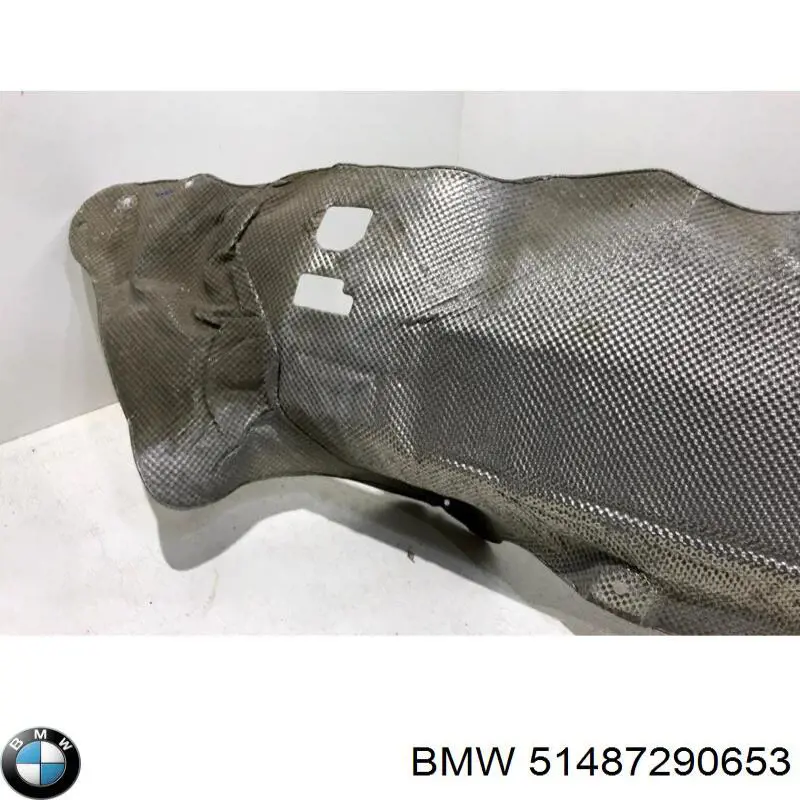 Захист (тепловий екран) вихлопної системи BMW 51487290653 ціна, від 126.69 USD