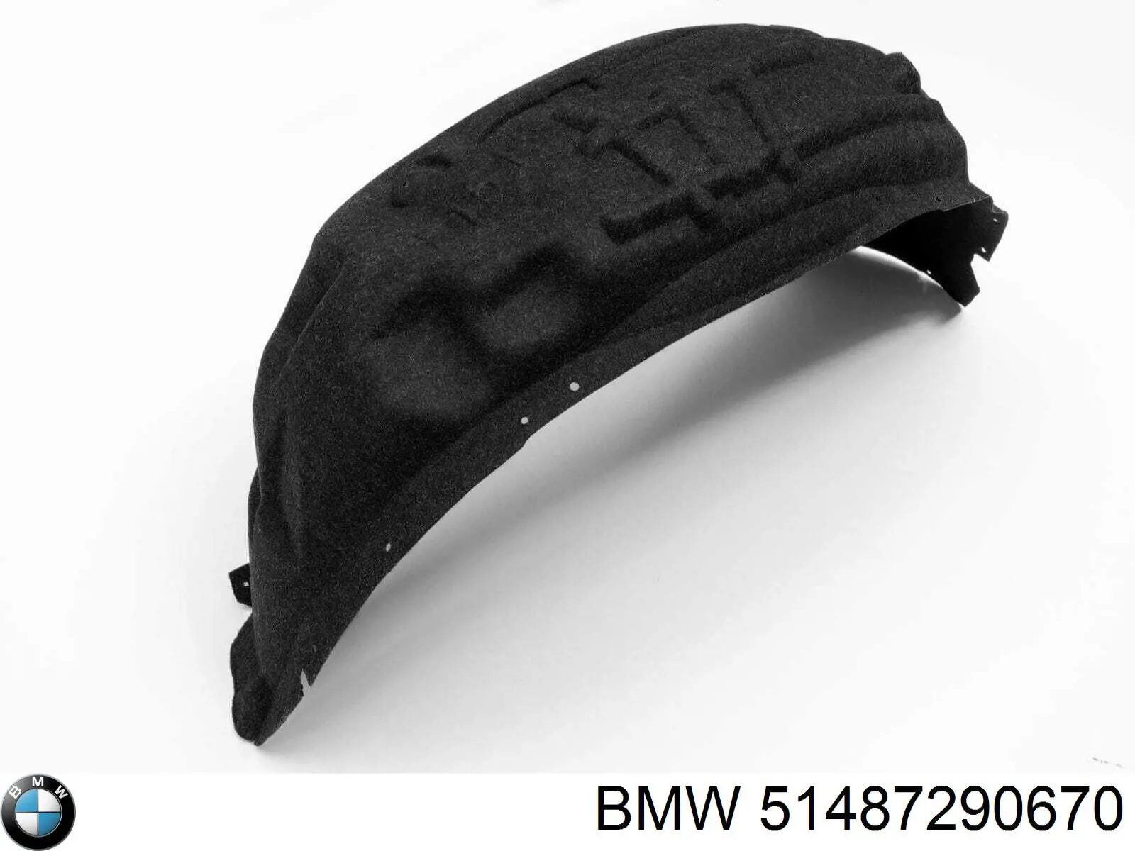 51487290670 BMW Підкрилок задній правий
