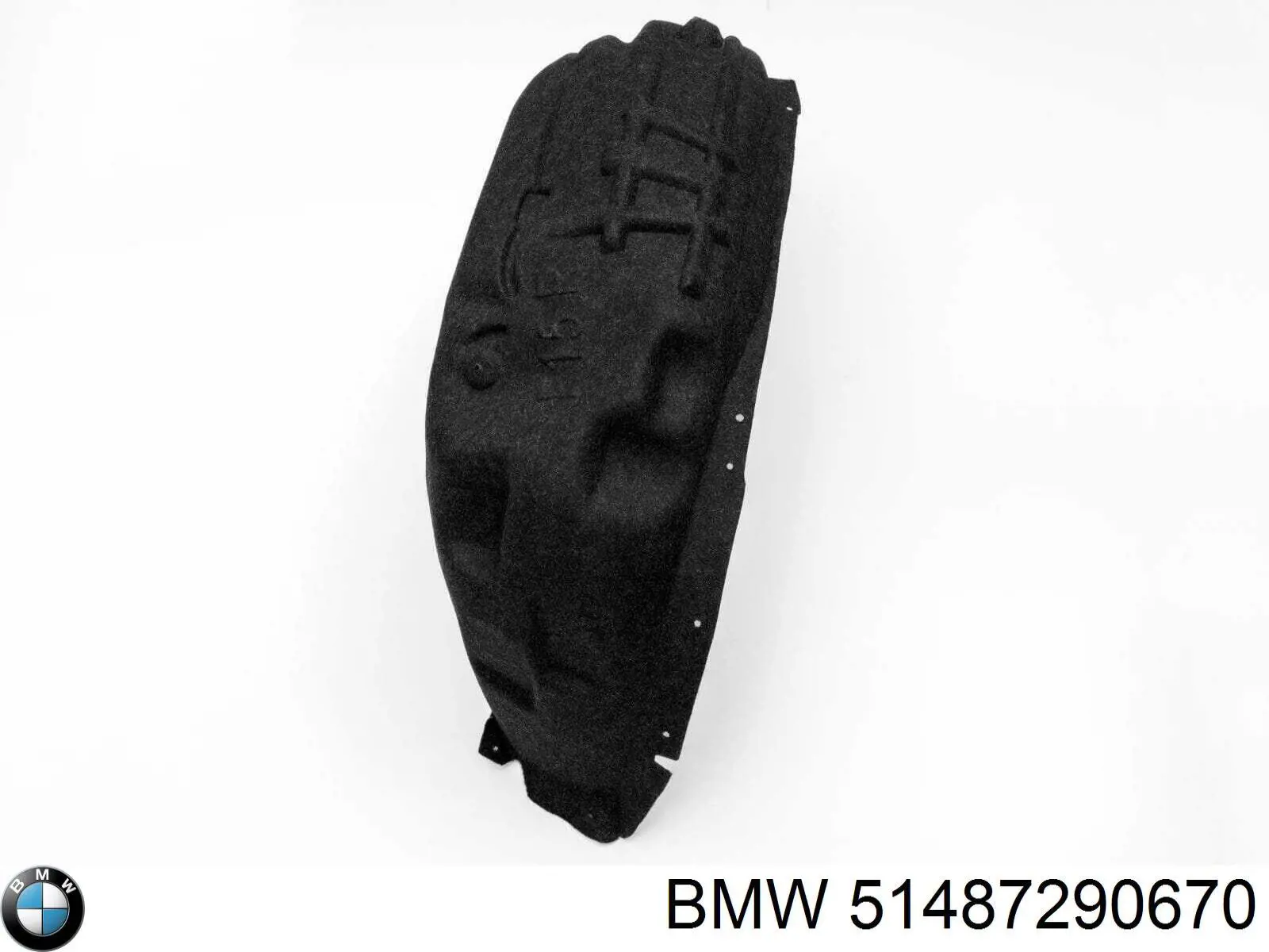 Підкрилок заднього крила, правий BMW 51487290670 ціна, від 31.20 USD