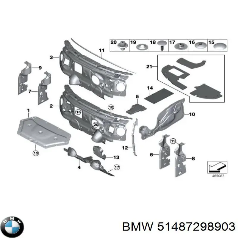  BMW 51487298903 ціна, від 14.11 USD