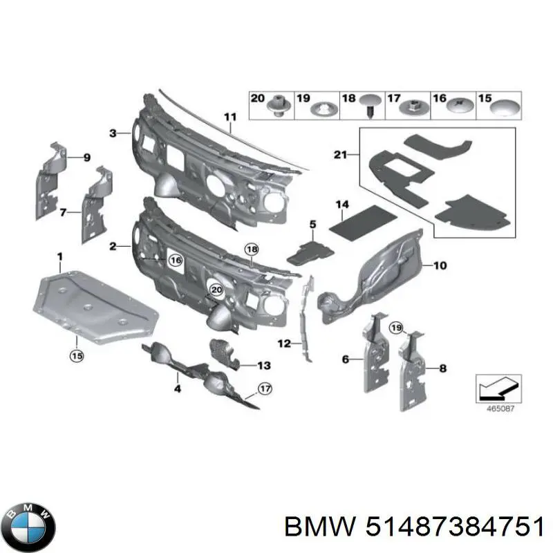  BMW 51487384751 ціна, від 18.32 USD