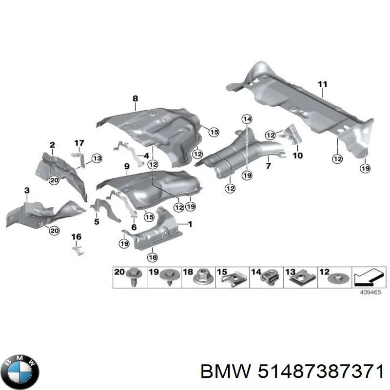  BMW 51487387371 ціна, від 11.85 USD
